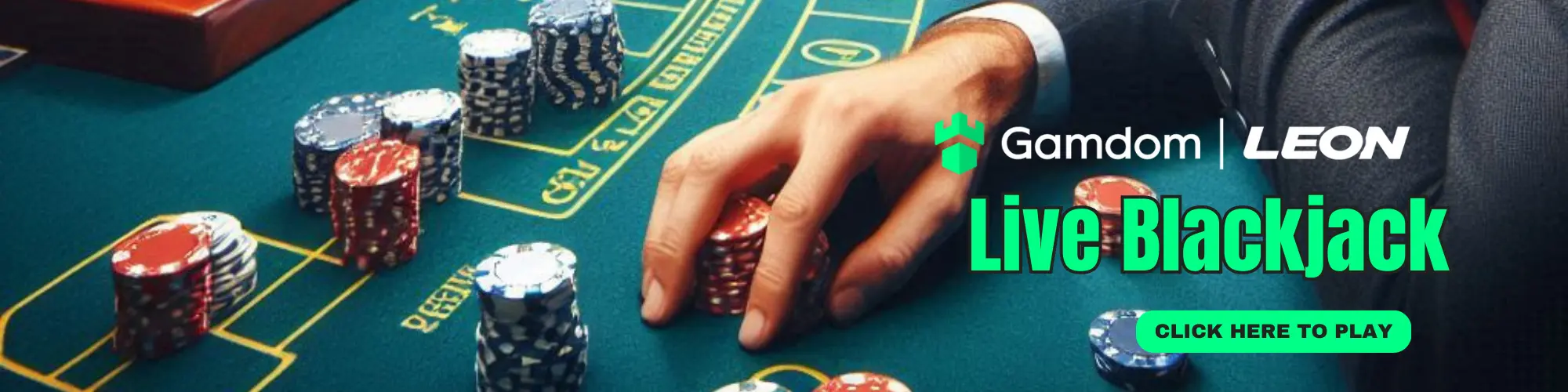 Live Blackjack in Gamdom Casino Australia