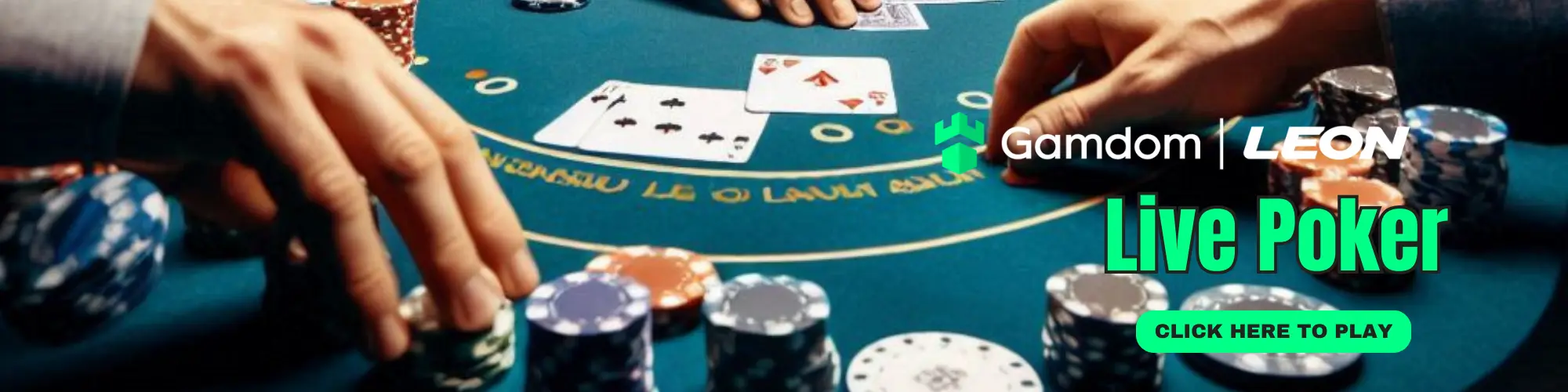 Live Poker in Gamdom Casino Australia