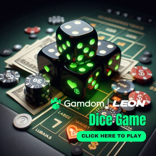 Dice Game in Australia with Gamdom